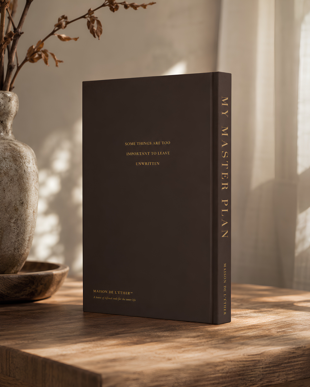 MY MASTER PLAN: Designed for what comes next