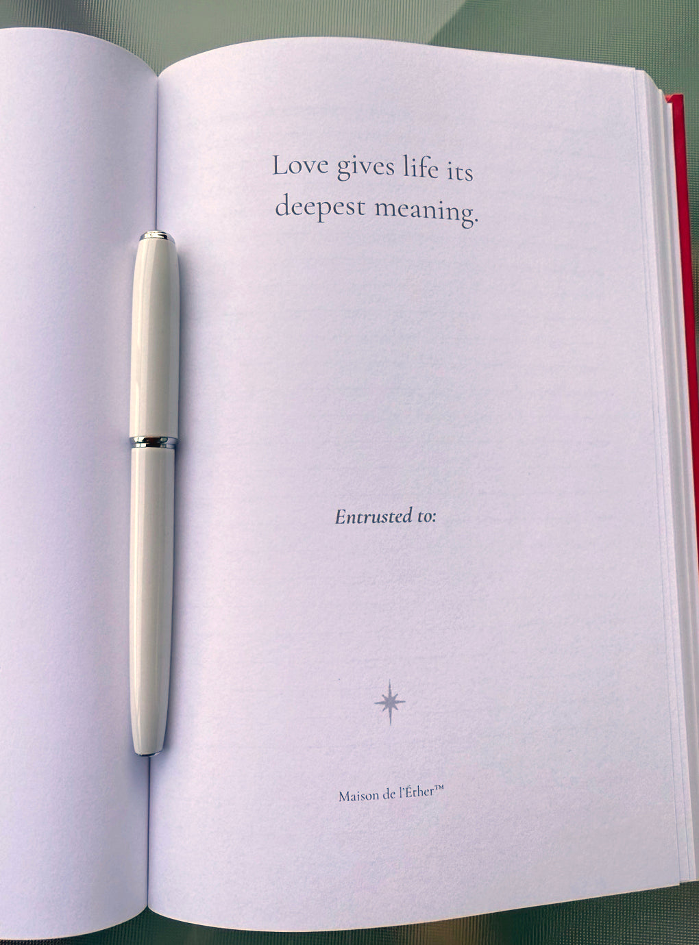 MY LOVE: For Love Worth Preserving